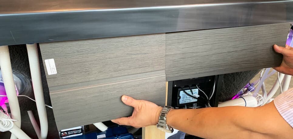 Earth Spas hot tub quality and craftsmanship